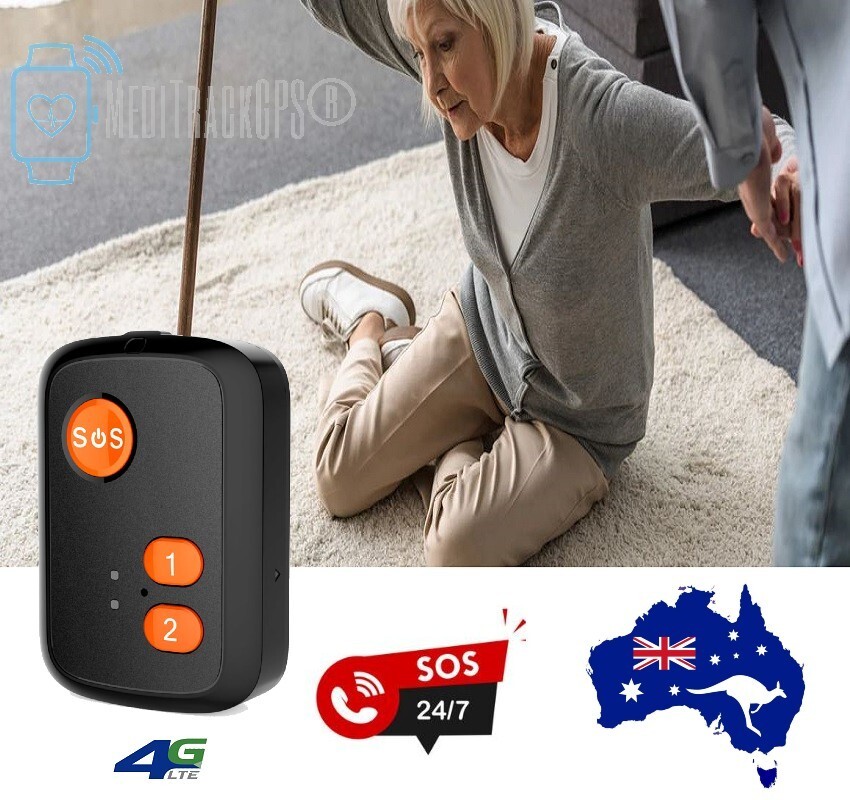 MediTrackGPS® 4G Personal GPS Tracker for Elderly with SOS & Fall Detection MT51