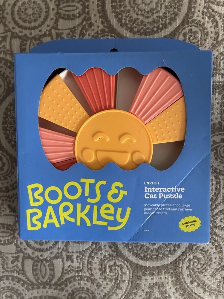 Boots and Barclay interactive cat puzzle