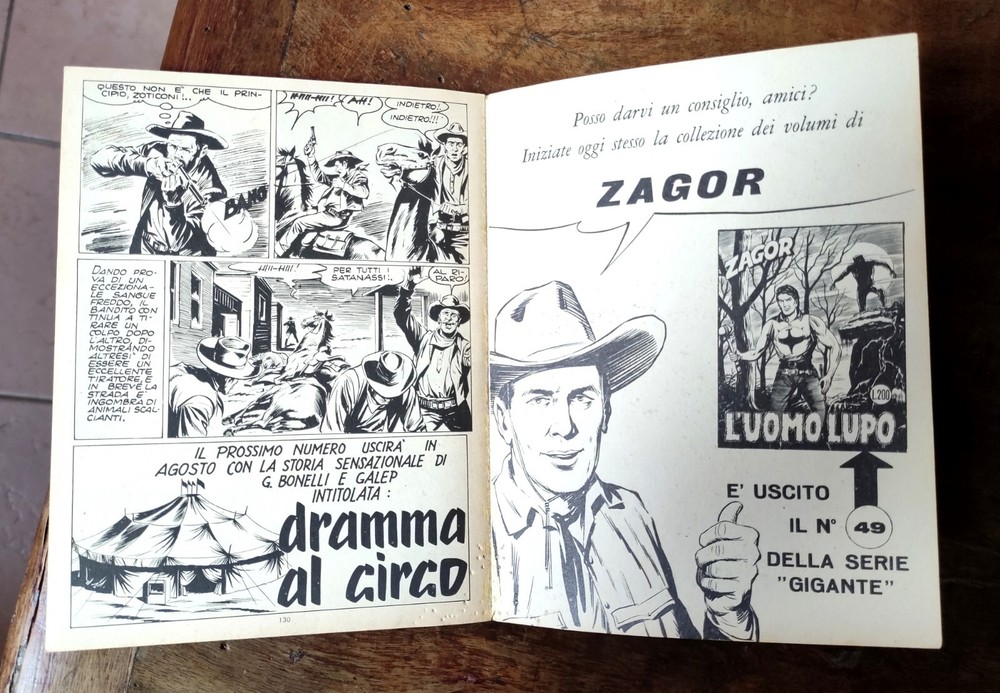 TEX Comic No. 65 Bonelli 1969 AI FERRI CORTI Read Description