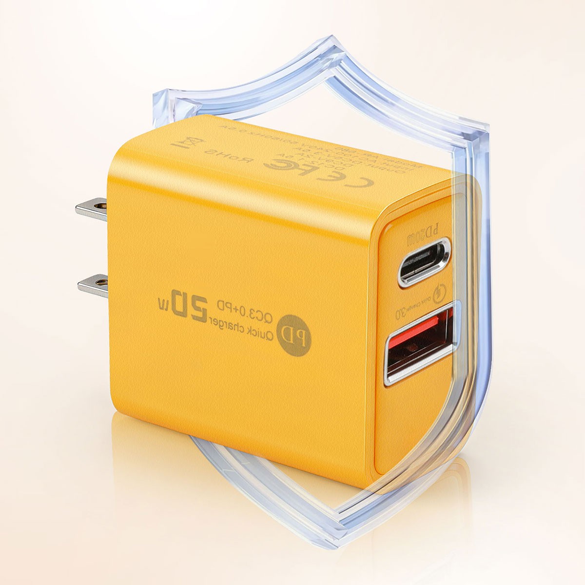 For iPhone 14 13 12 11 20W Fast Charger Block USB Type C Wall Power Adapter Lot