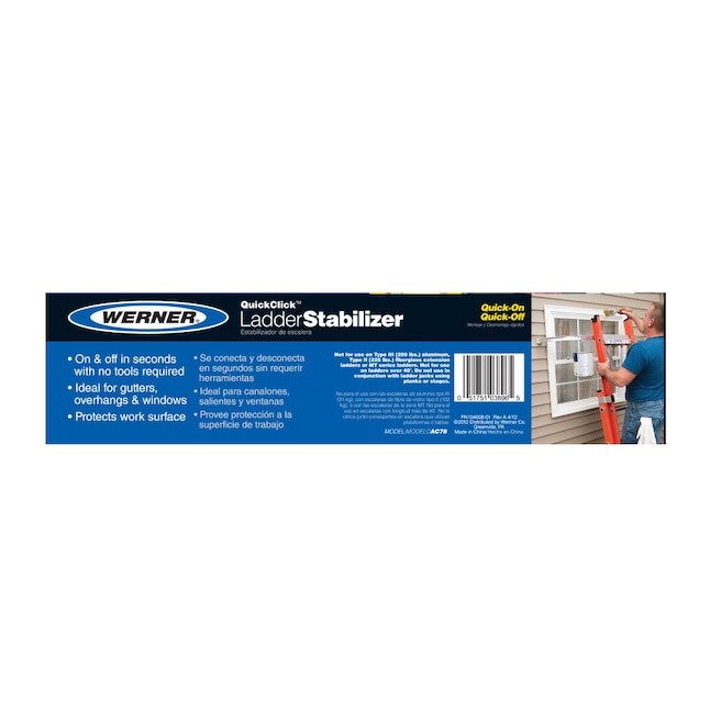 Werner AC78 Aluminum Stabilizer For Extension ladders