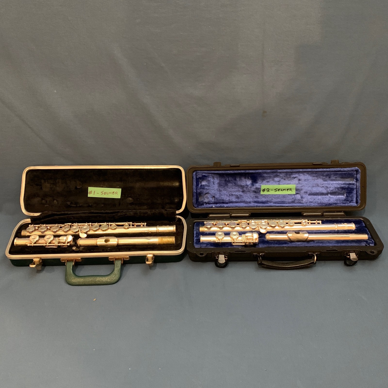 2 Selmer Closed Hole Flutes for Restoration FL300 + Selmer Flute