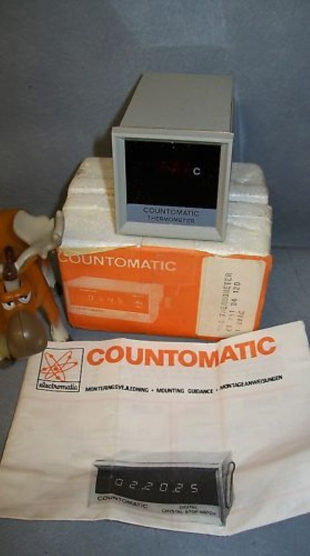Electromatic Countomatic Dig Thermometer CT 251 120