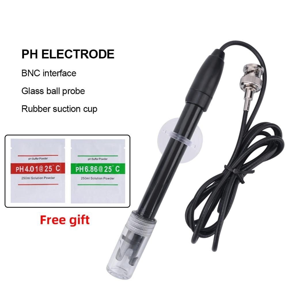 Electrode Ph Meter Potential Test BNC Replacement Probe Hydroponic Connector