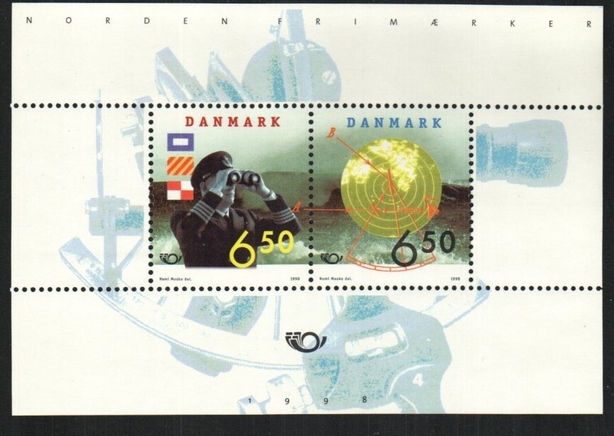 Denmark Stamp 1099b  - Copenhagen harbor