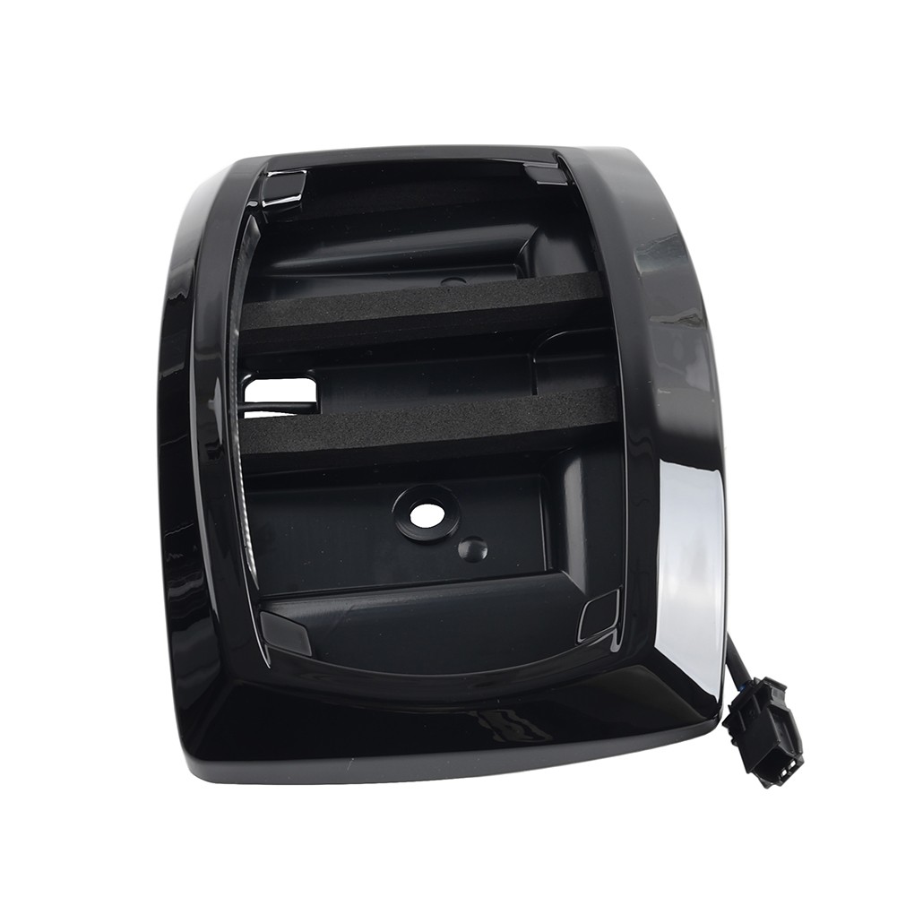 Curved License Plate Frame W/Light Fit Harley Touring Street Road Glide 2023-25