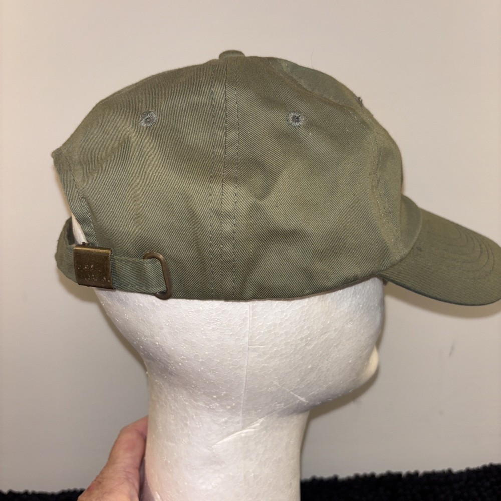 American Red Cross Hat Beautifully Distressed Trashed Beat Up Strapback Cap