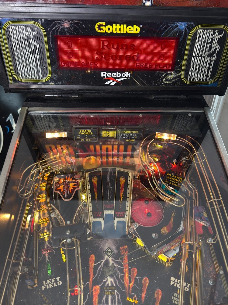 Big Hurt Pinball Machine