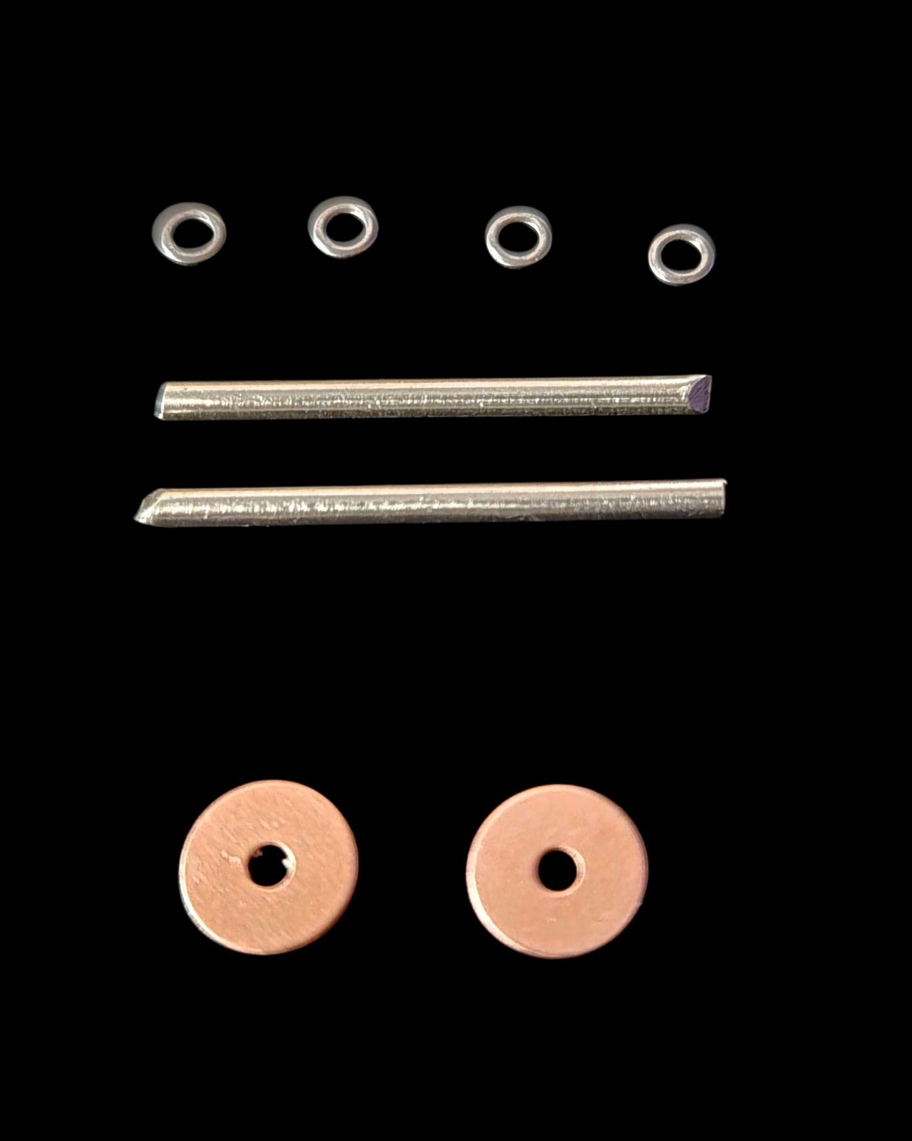 Straight Razor Hardware Pinning Kit (Flat Washers~SS)