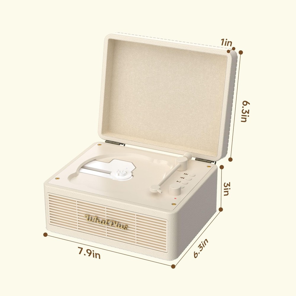 Portable CD Player with Bluetooth 5.2, Rechargeable Battery & Builtin Speaker...