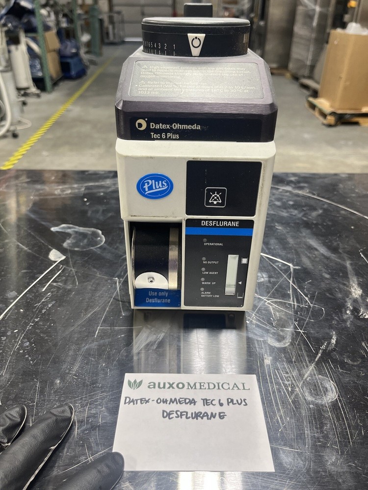 Datex-Ohmeda Tec 6 Plus Desflurane Vaporizer