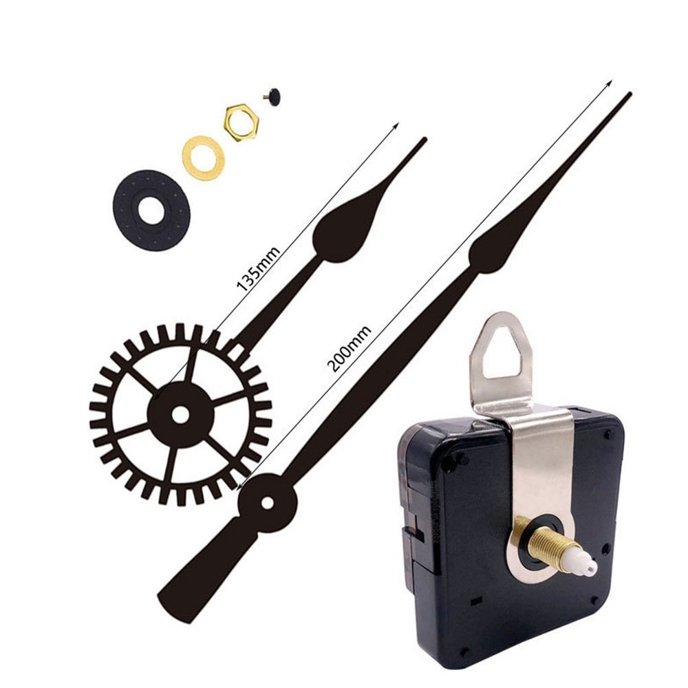 Replacement Clock Mechanism Clock Movement Easy To Use Long Hands Minute Hand