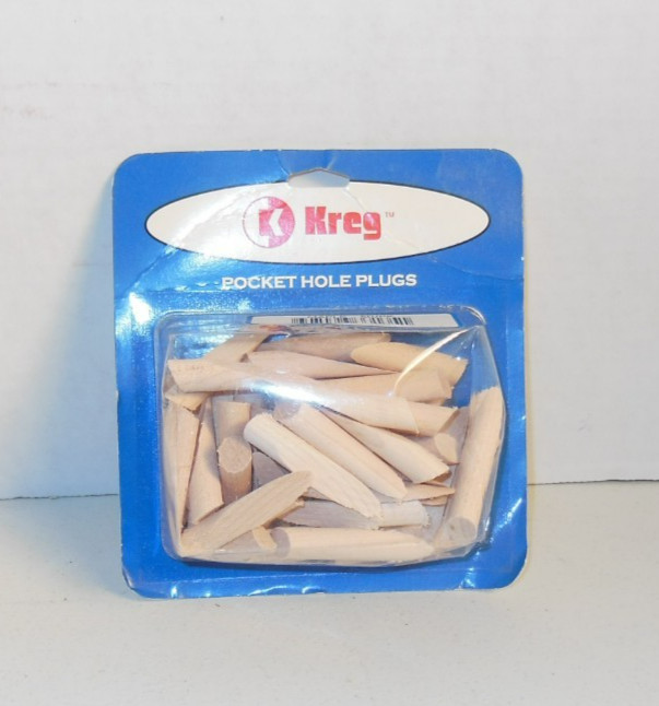 Kreg Solid-Wood Pocket-Hole Plugs - Maple (50 Count)