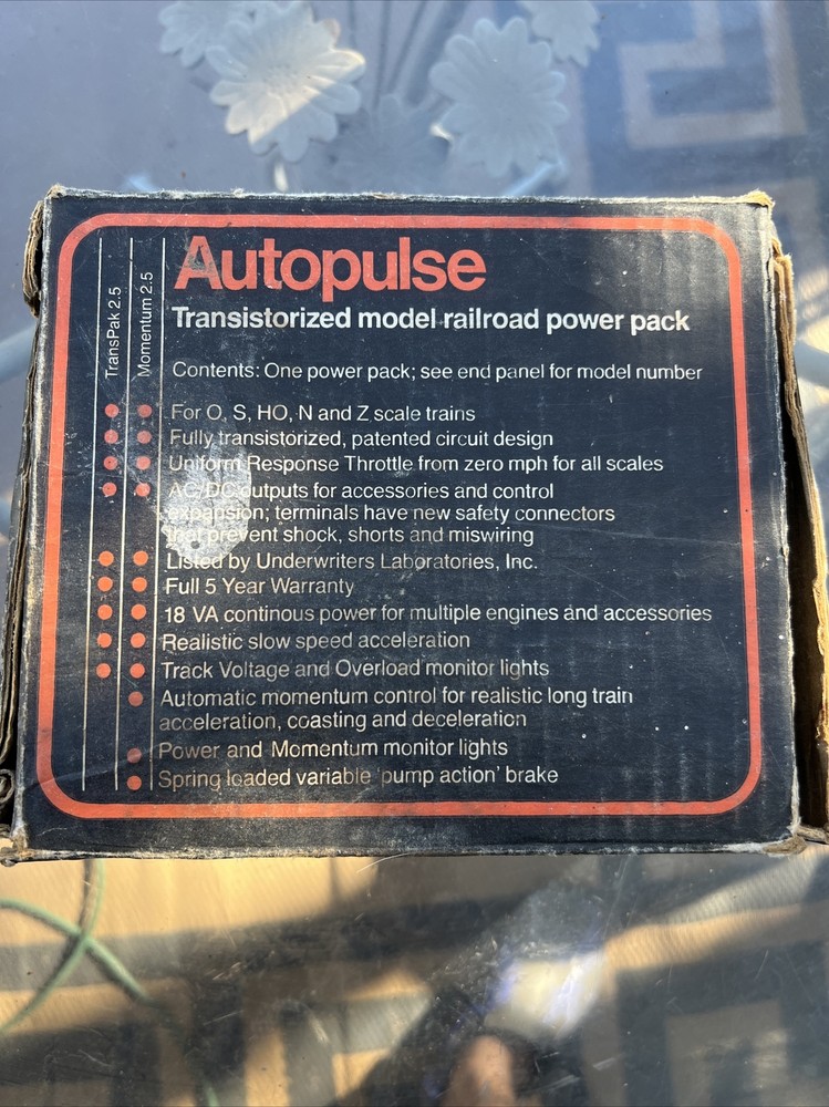 Troller Autopulse Momentum 2.5 Power Transformer Untested Powers On