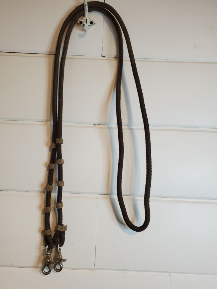 Loop or Closed Reins 48" Brown & Tan