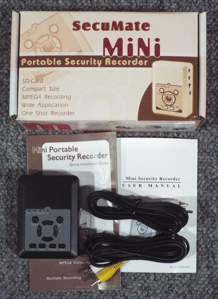 Secumate Mini Portable Security Recorder MDVR-14