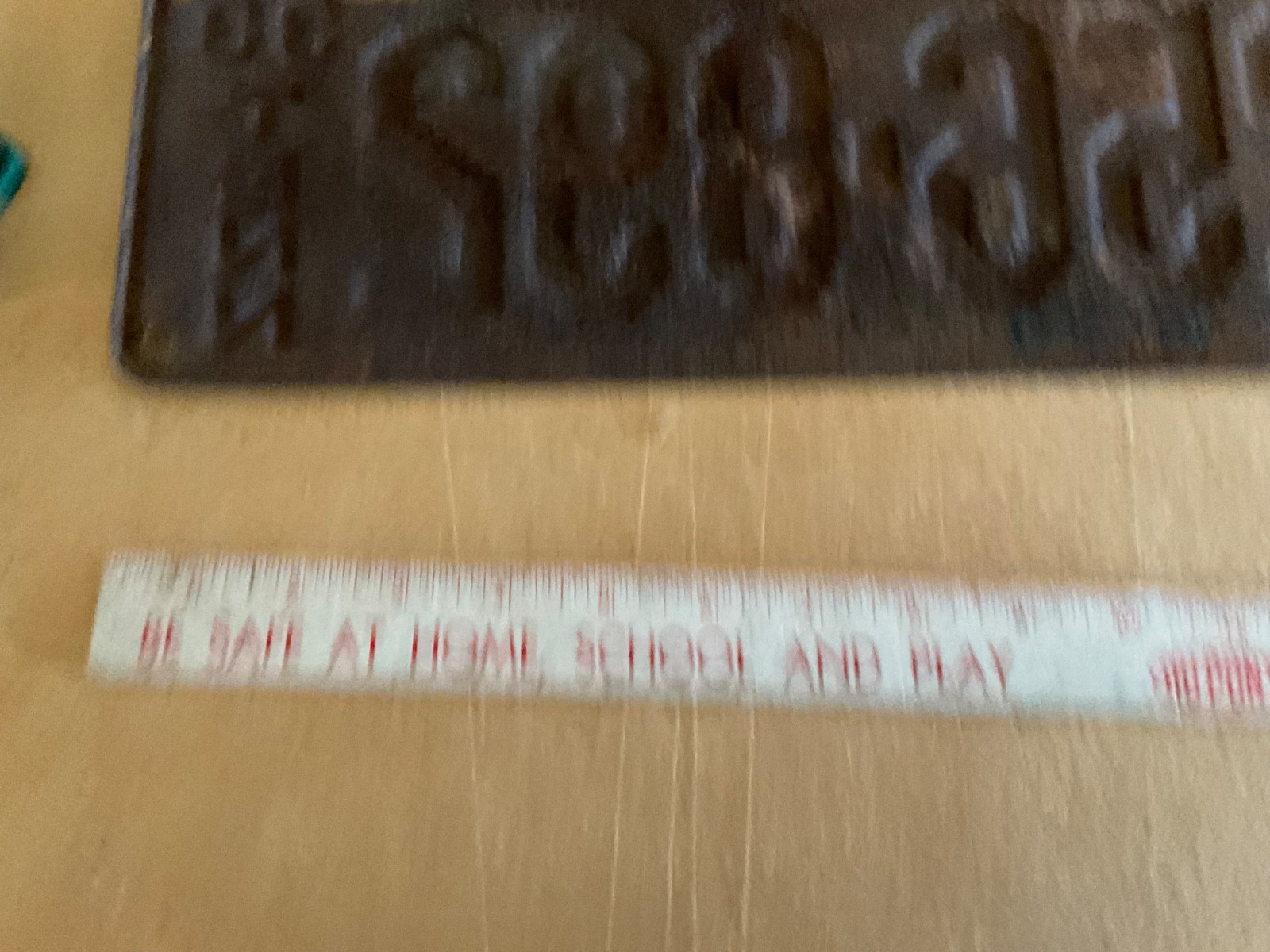 Tennessee 1933 License Plate Rustic 256 892