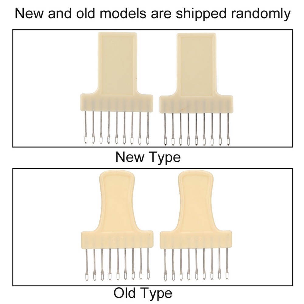 2Pcs Knitting Machine Transfer Comb 9 Needle For KH260 SK155