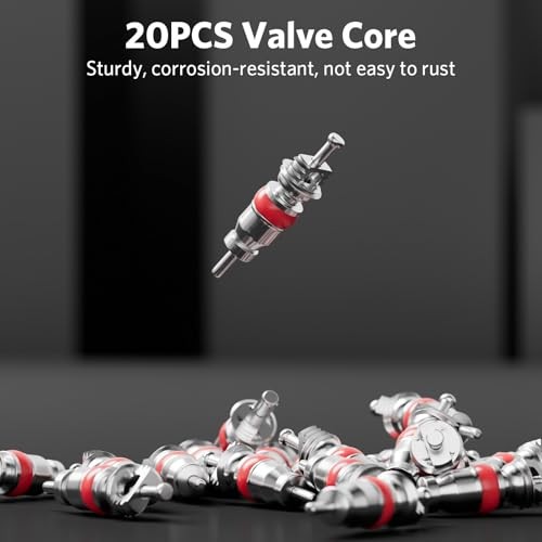 Valve Core Remover Installer Tool with 1 Valve Core Remover + 31 Accessories