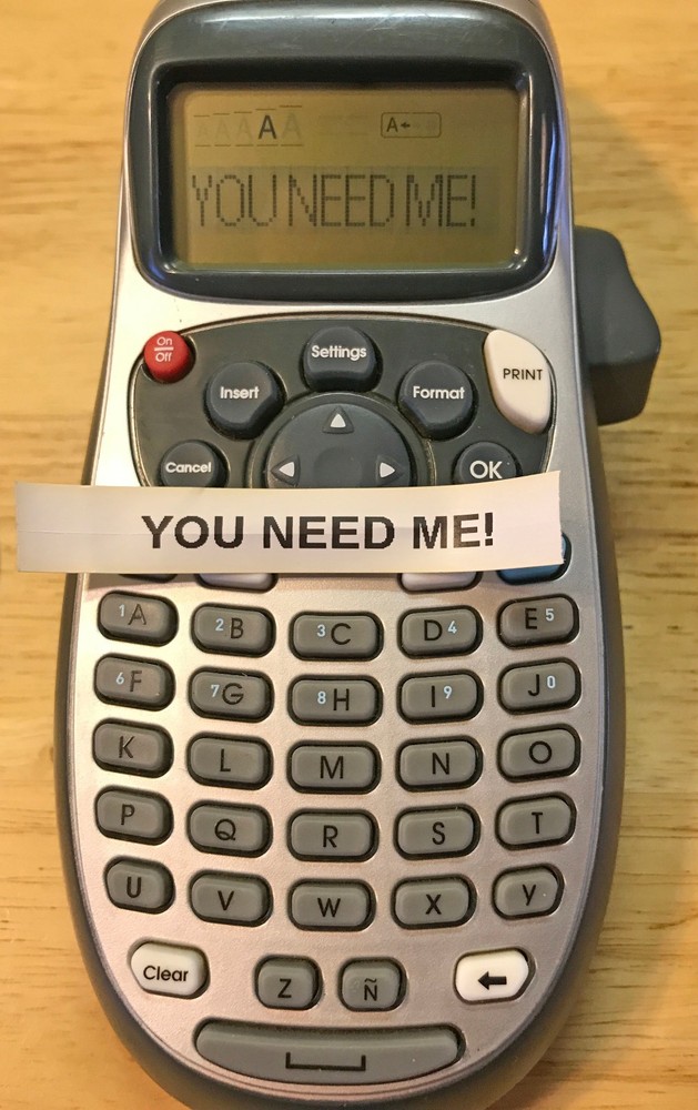 DYMO LETRATAG 100H PLUS THERMAL PRINTER LABEL MAKER w/ EXTRAS