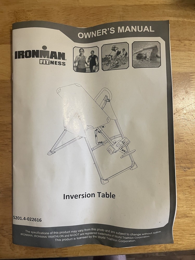 Ironman inversion table (Used)
