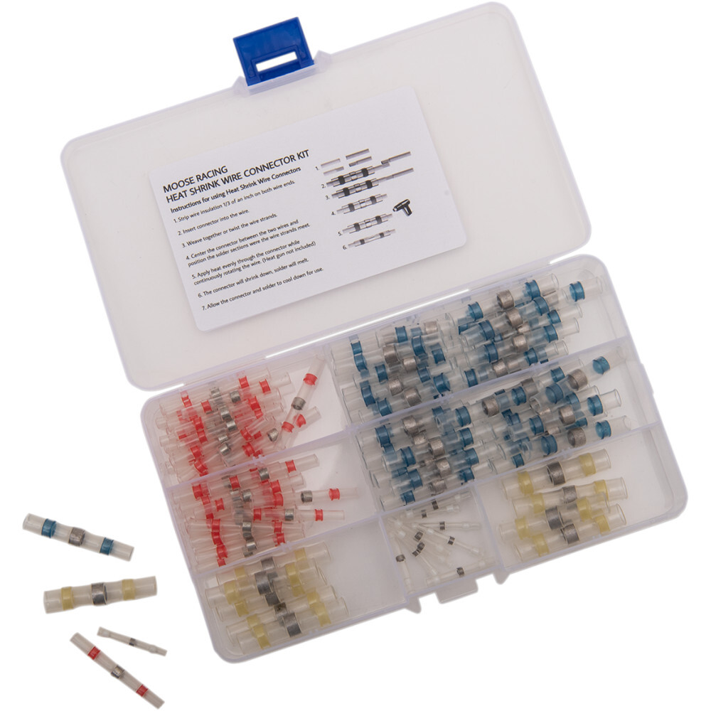 Moose Racing Wire Connectors - 100 PC Set | 03-1000M