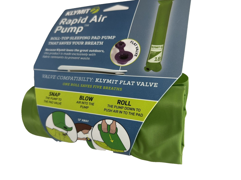 Klymit Rapid Air Pump for Inflatable Sleeping Pads