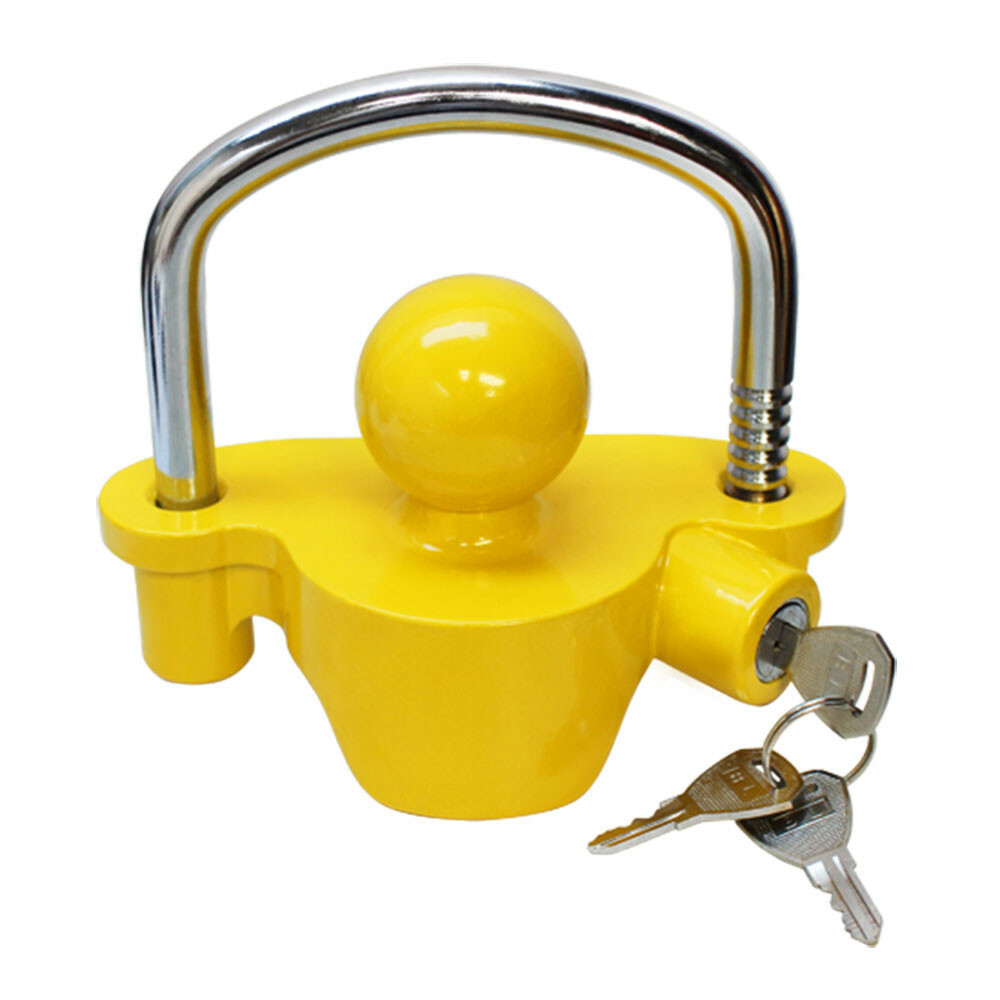 Coupler Lock Trailer Boat RV Hitch Theft Protection