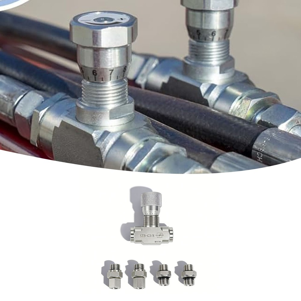 Mini Excavator Hydraulic Flowrate Control Valve For Speed Adjustment