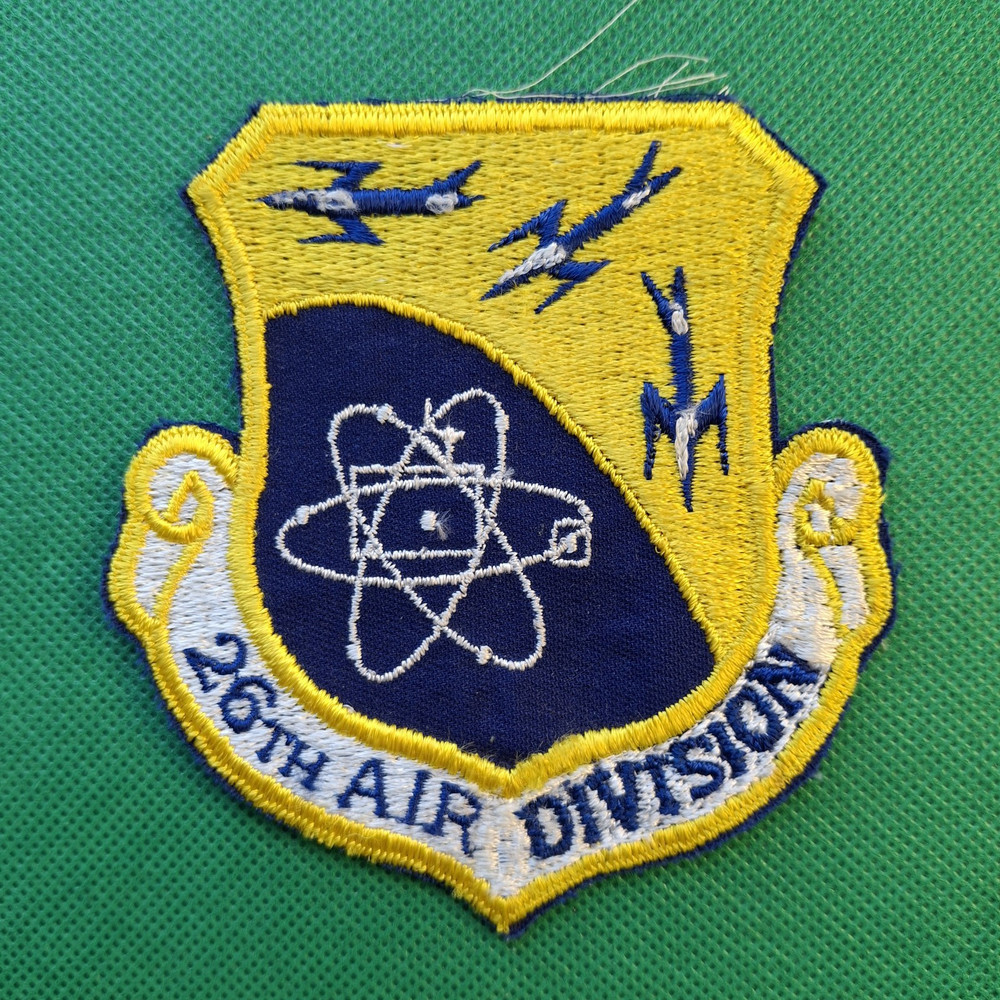 US Air Force 1960's/Cold War 26th Air Division Patch