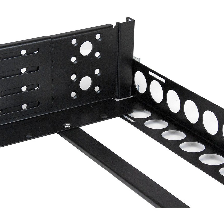 StarTech UNIRAILS3U 19" Adjustable Depth Rack Rails - Black