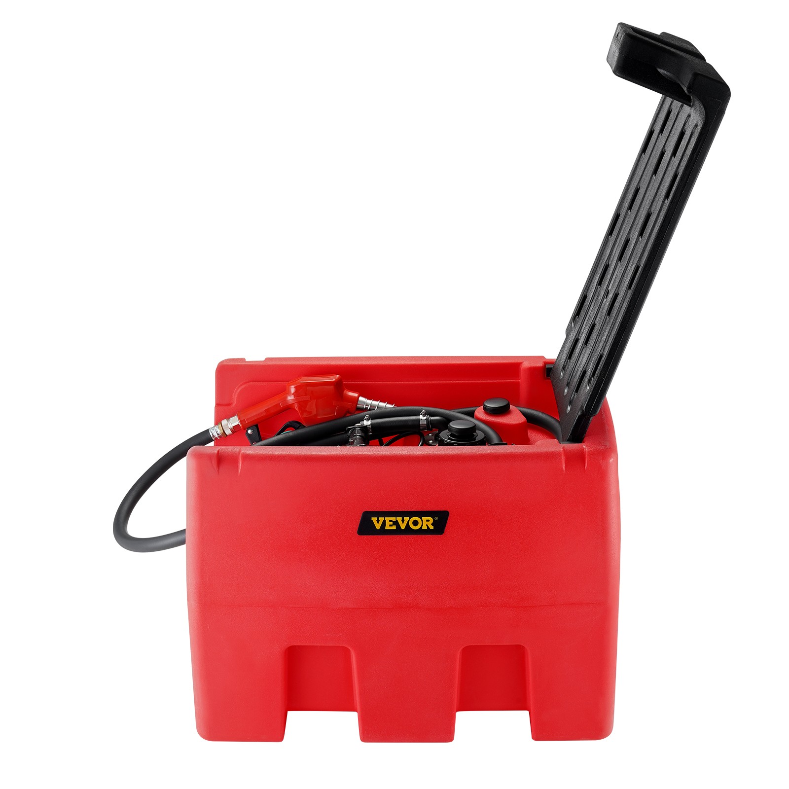 VEVOR Portable Diesel & Gasoline Tank 48 Gal Fuel Tank with 12V Transfer Pump
