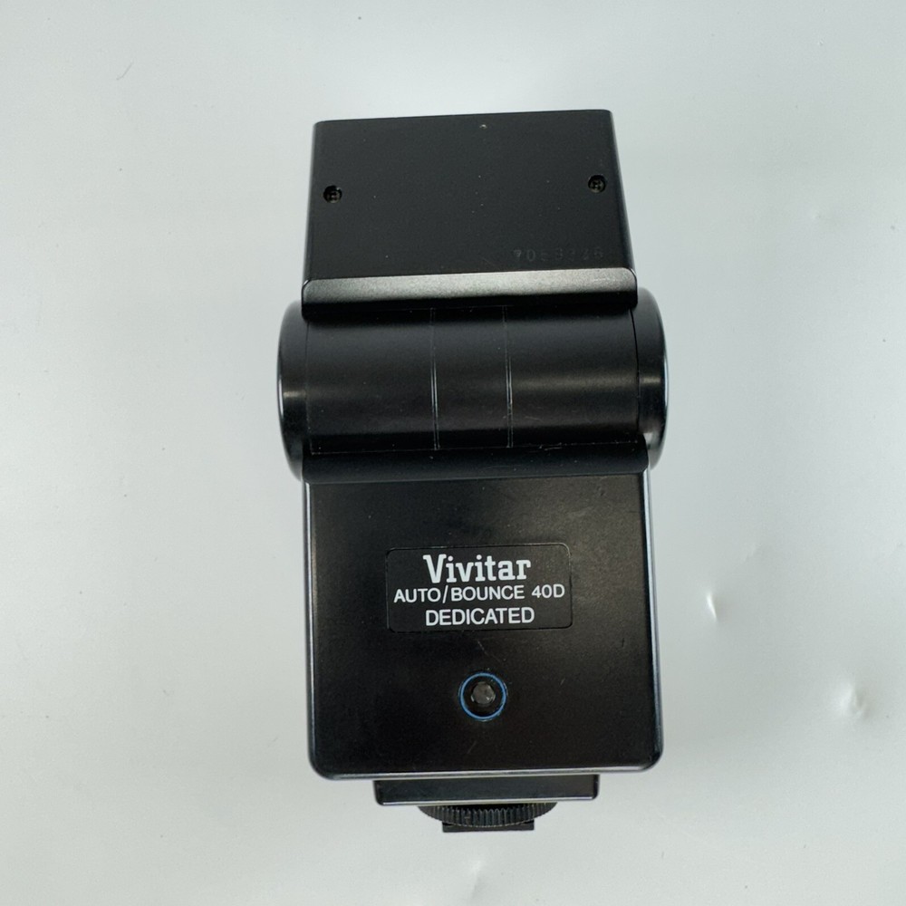 Vivitar AUTO/BOUNCE 40D DEDICATED Shoe Mount Camera Flash