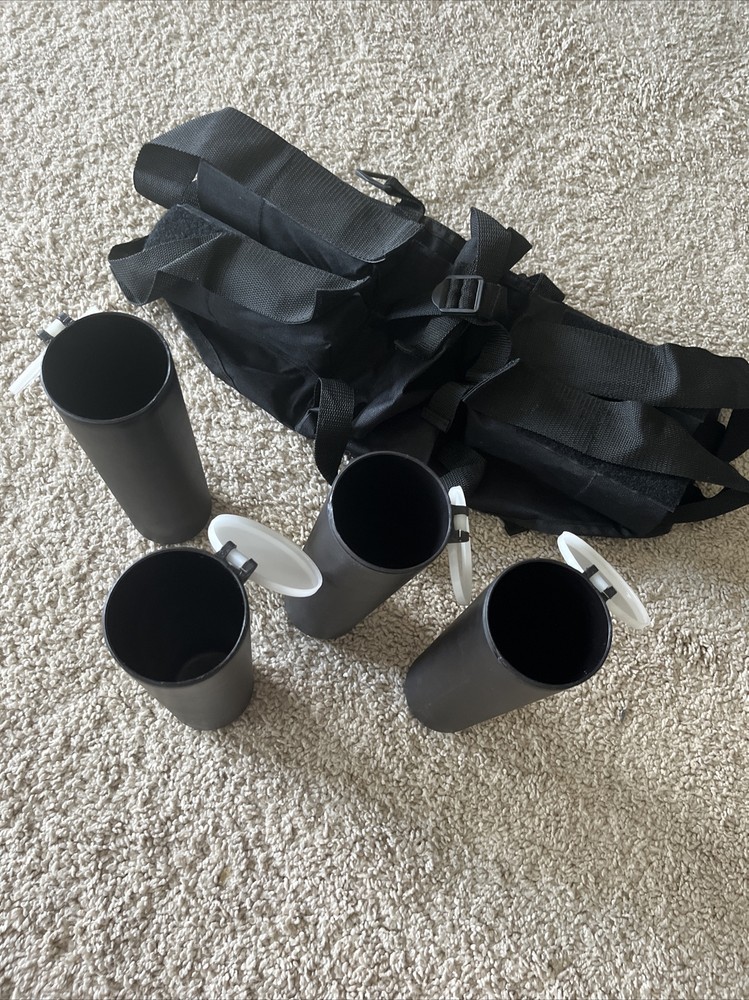 Paintball Harness Loader Belt Includes 4 Canister Tubs
