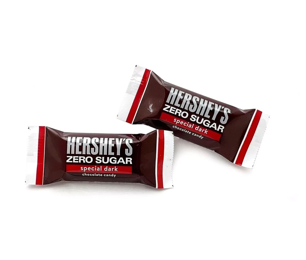 Hershey's Zero Sugar Special Dark Chocolate, Bulk & Delicious Candy (2 Pounds)