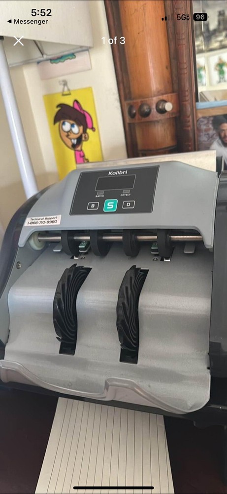 Kolibri Automatic Bill Counter with UV Detection