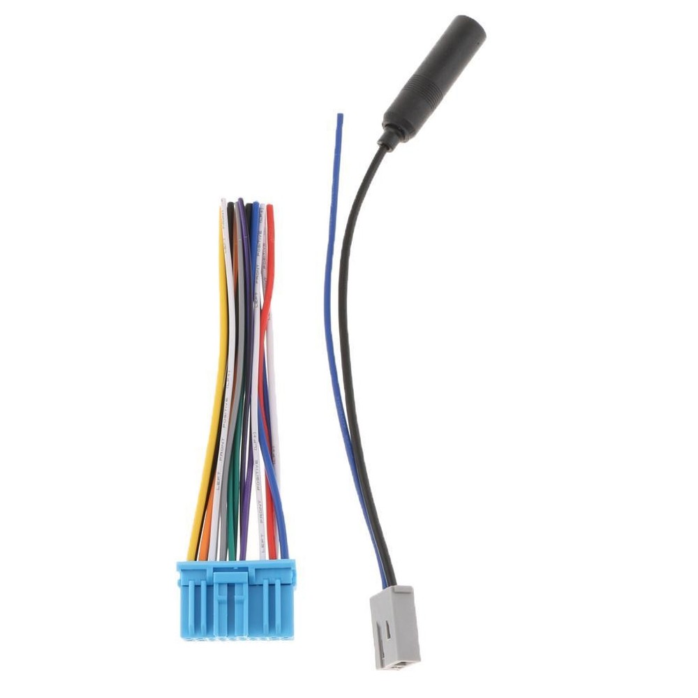 ISO Wiring Harness Adaptor Cable Connector Plug Wire