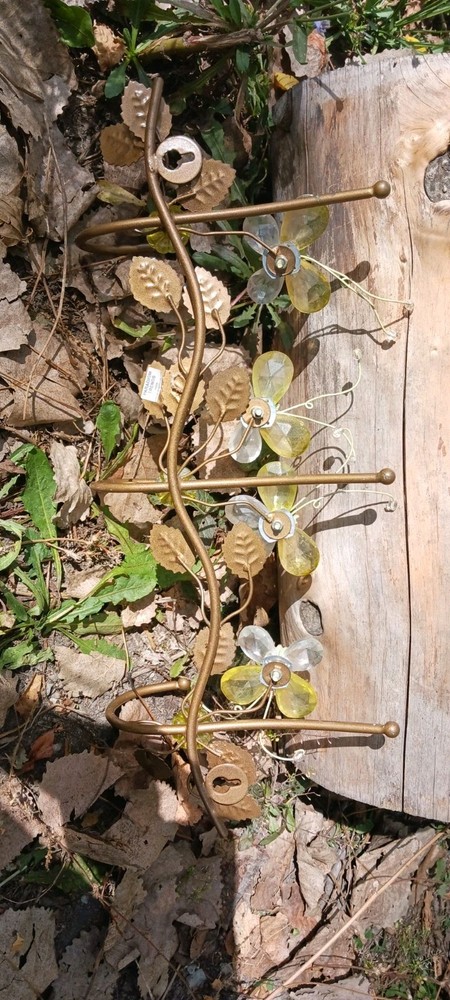 Wall Hook With Butterflies. 3 Hooks
