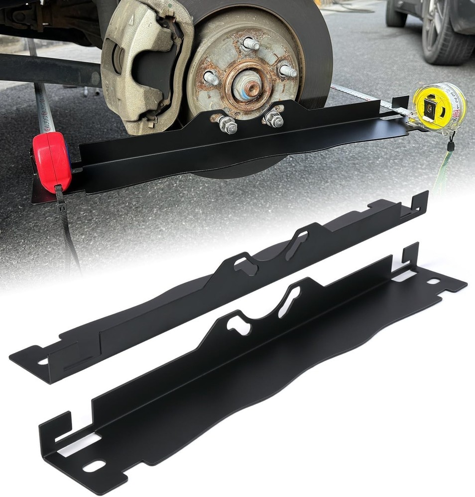 Universal Wheel Alignment Tool Plates with Secure Anti-Fall Design for Accuracy