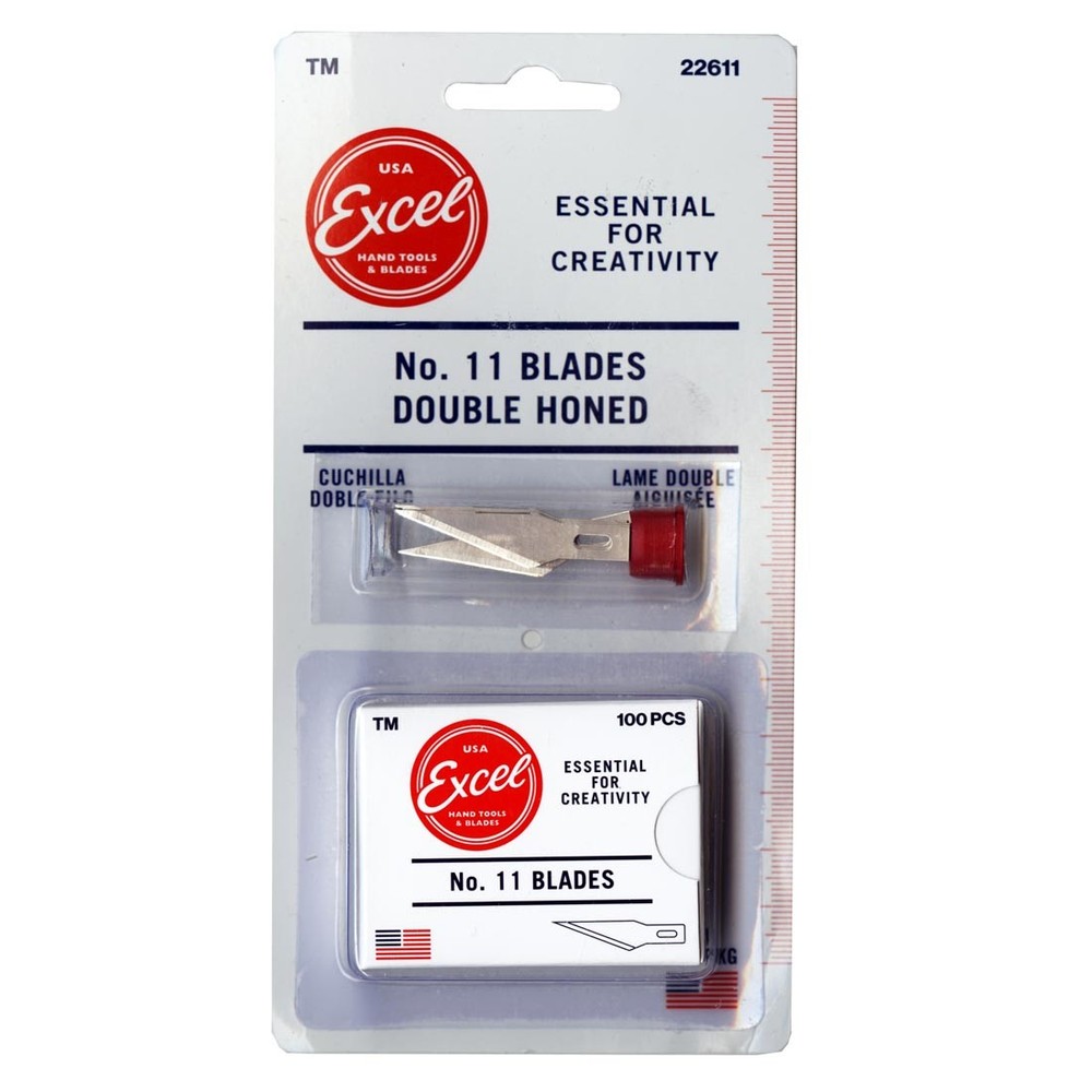 Excel Blades #11 Knife Blade Refills 100-Count Package