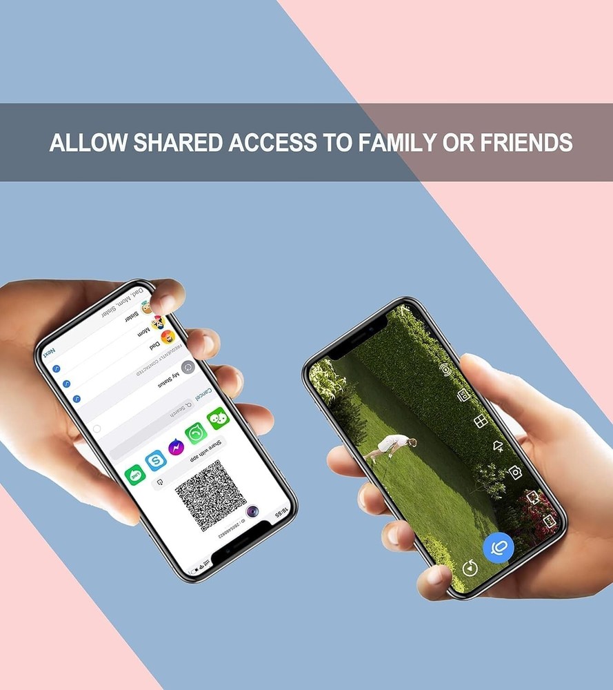 Sansco Wireless CCTV Security System Kit 3MP WiFi PTZ Audio Camera with 1TB