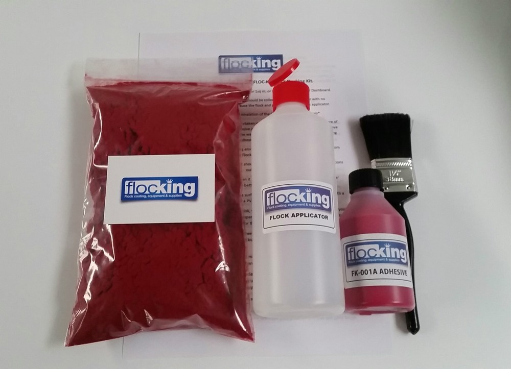 DIY Flocking Kit Bulk Dashboard Flocking Flock Flocked Choose your Colour