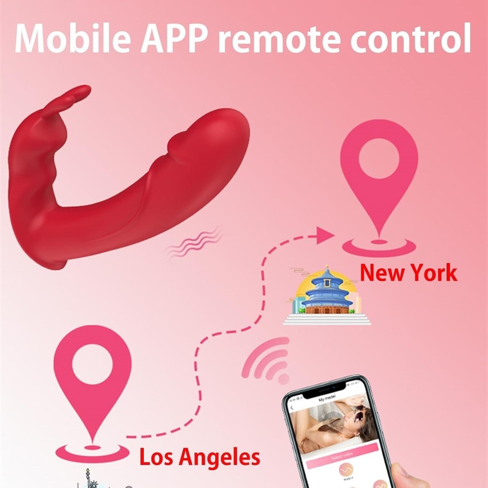 Remote / App Long Distance Control, Vibrating Panties Massager