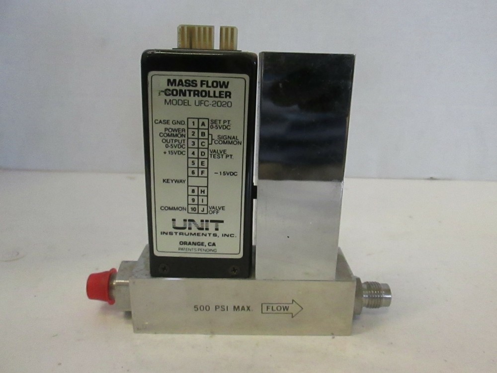 Unit UFC-2020, Mass Flow Controller MFC, H2, 30 SLPM, Used
