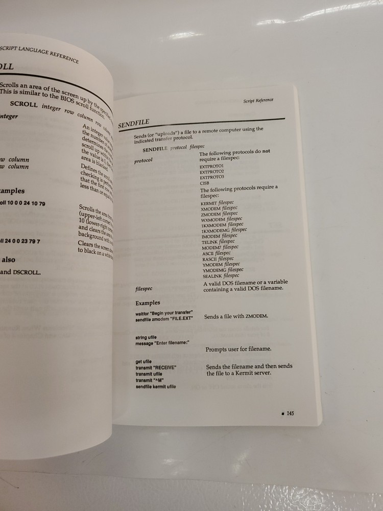 PROCOMM PLUSS-USER MANUAL-1991