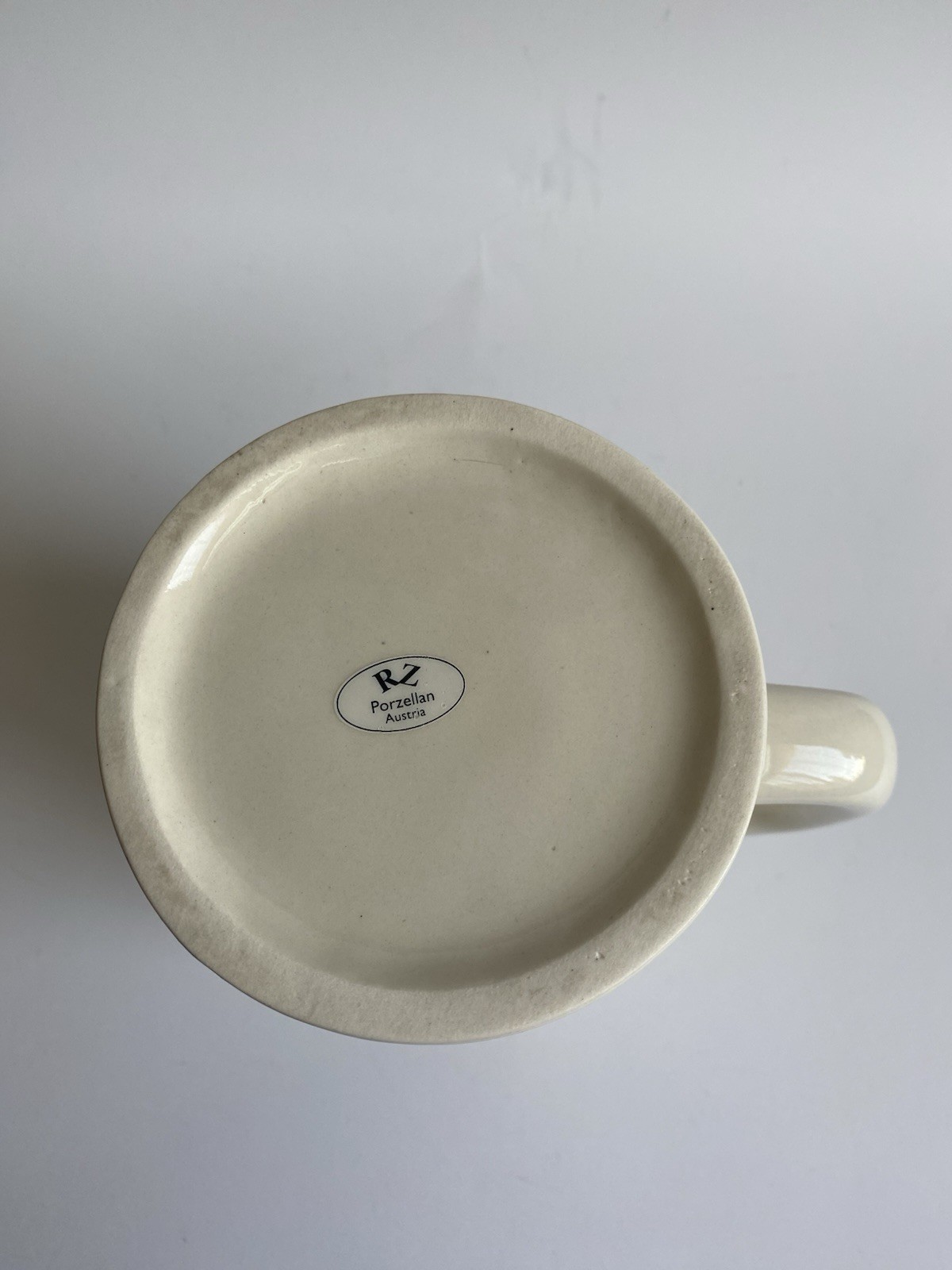 SALZBURG Austria Porcelain Beer Mug 5.5”H