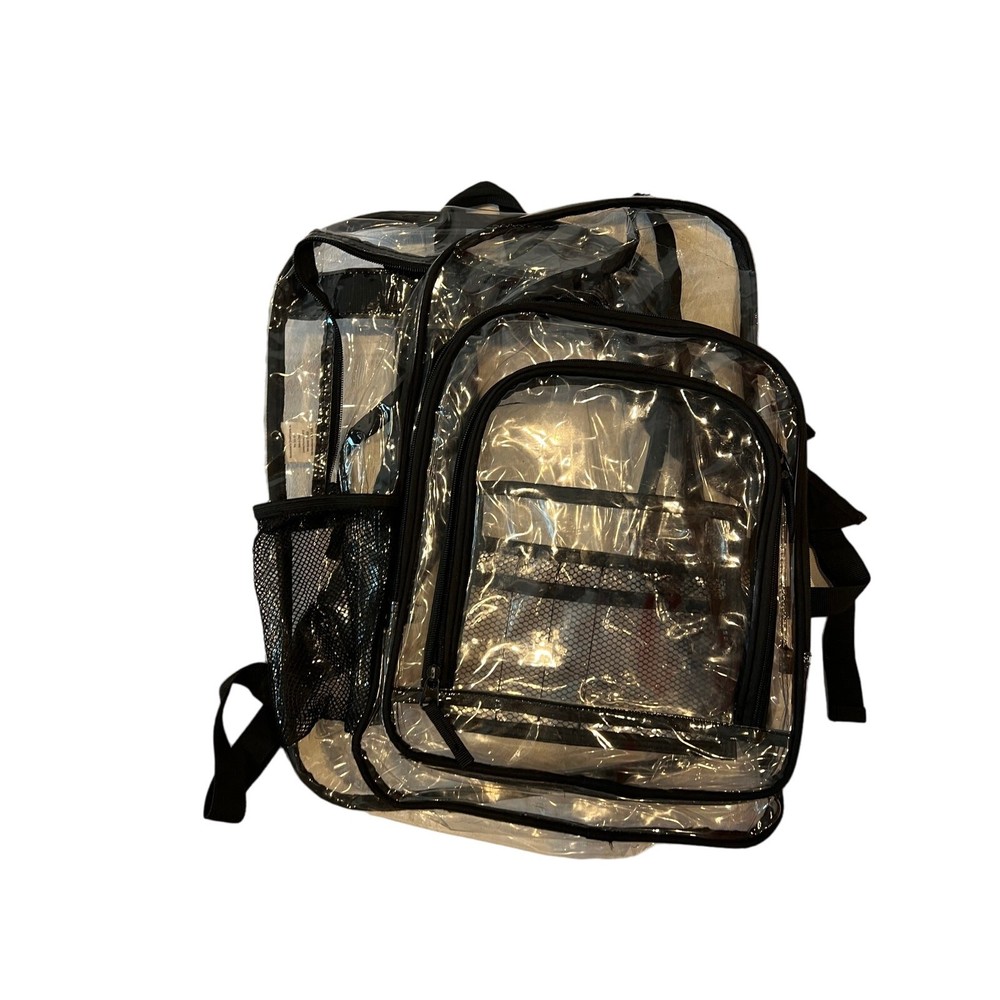Clear See-Through School Backpack