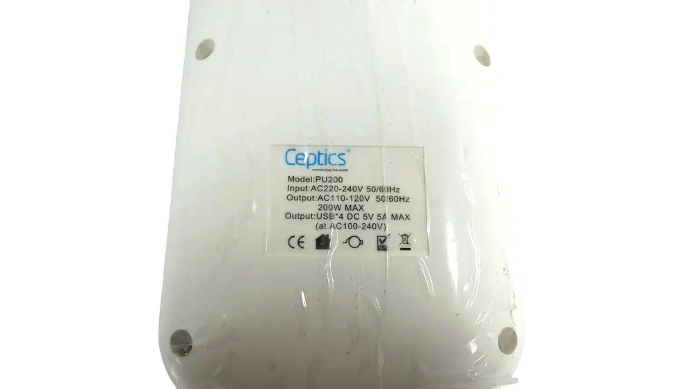 Ceptics Voltage & Frequency Converter - 3 Outlets - Free Shipping