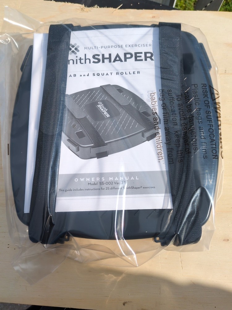 SmithShaper Ab+Squat Roller Multi-Purpose Exercise Full-Body Workout NEW In Box