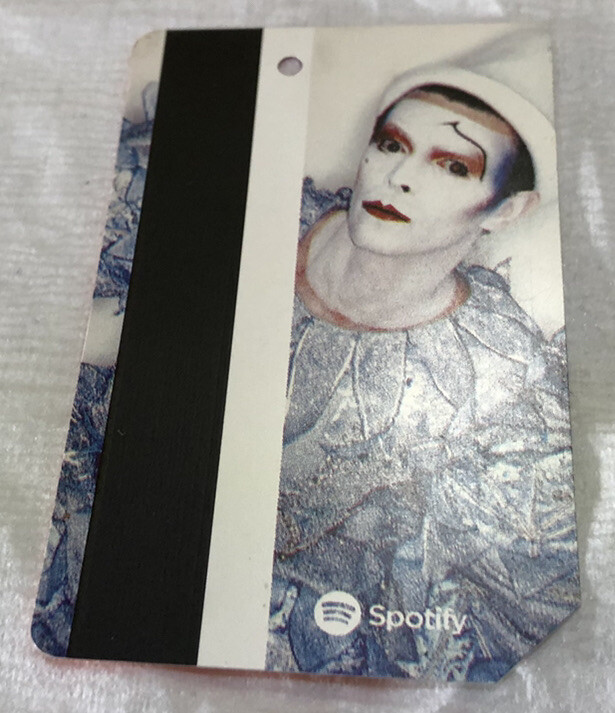 DAVID BOWIE NYC TRANSIT METRO CARD